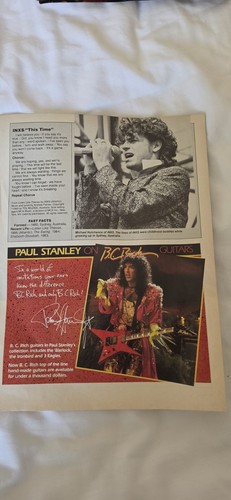 Kiss paul stanley rich - bc,