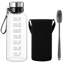 RNCKUUE Glass Water Bottle 2
