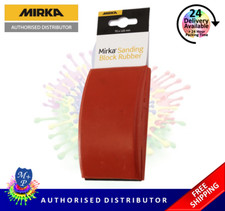 Mirka Professional Rubber Rubbing Hand Sanding Block - 70mm x 125mm