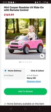 Ride On Car Mini Cooper