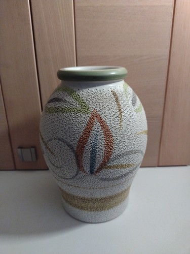 Vintage langley pottery - langley, vase