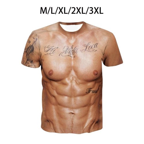 Funny muscle printed - funny, 3d