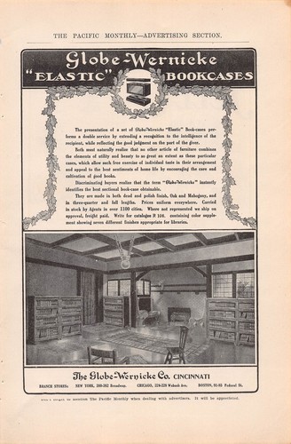 Original 1906 globe wernicke - original,