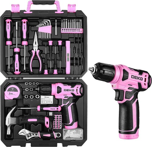 Deko 126 piece - pink, tool