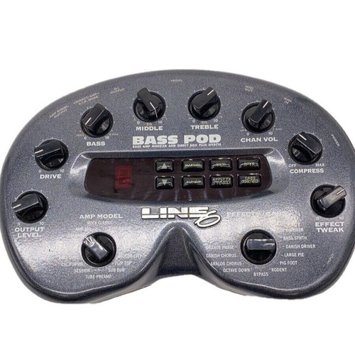 Line6 bass pod - bass, amp
