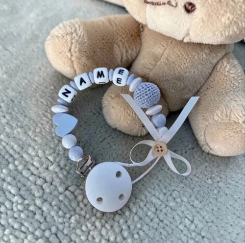 Wooden dummy clip personalised - dummy,