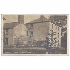 SHEBBEAR COLLEGE Governor's House, Torrington, Devon RP Postcard Posted 1919