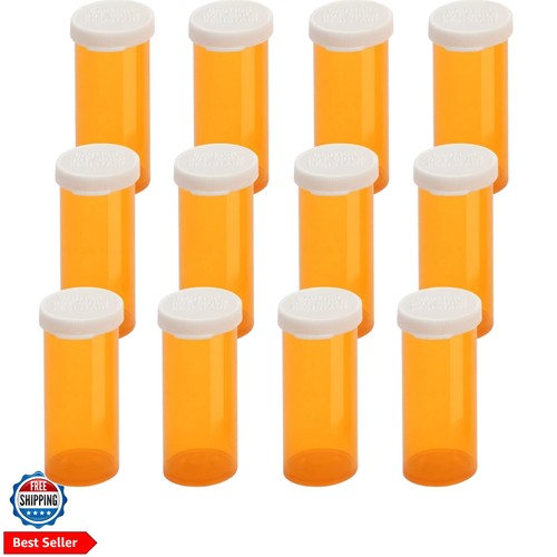 Empty plastic pill bottles - plastic,