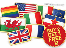 BUY 2 GET 1 FREE Country Flag