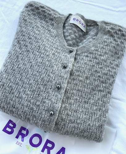 Brora soft grey cashmere - brora,