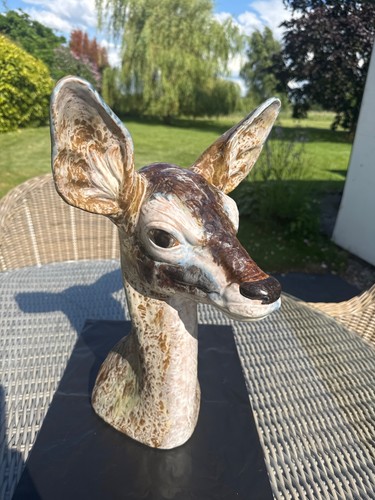 Lladro deer sculpture 45cm - lladro,