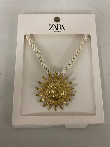 Zara gold tone sun - zara,