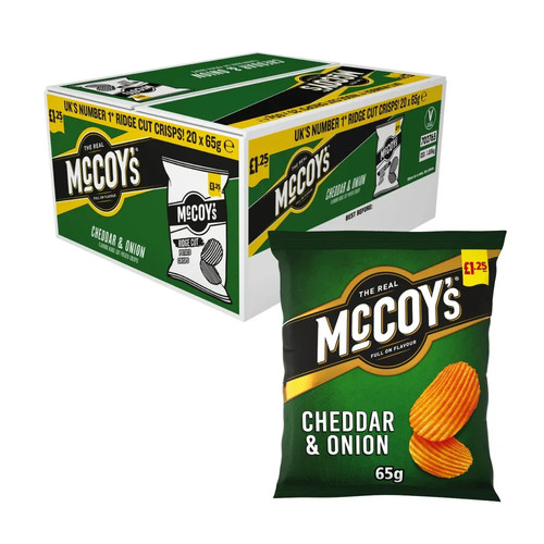 Mccoy cheddar onion sharing - mccoy's, cheddar&onion