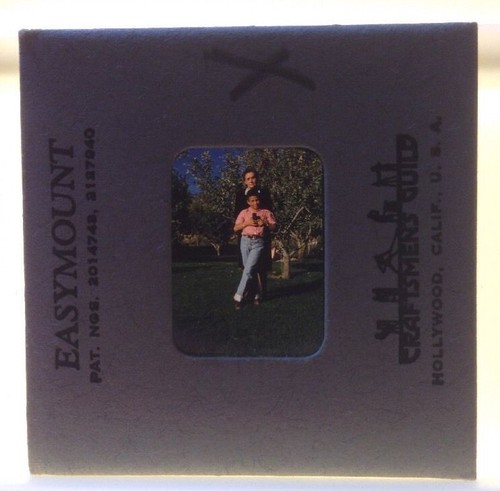 Vintage kodachrome woman boy - vintage,