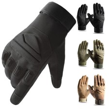 Tactical Full Finger Gloves Army Military Combat Special Land Forces Work Gear