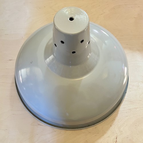 Large grey enamelled - large,