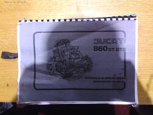 Ducati gt860 gts860 workshop - gt860,