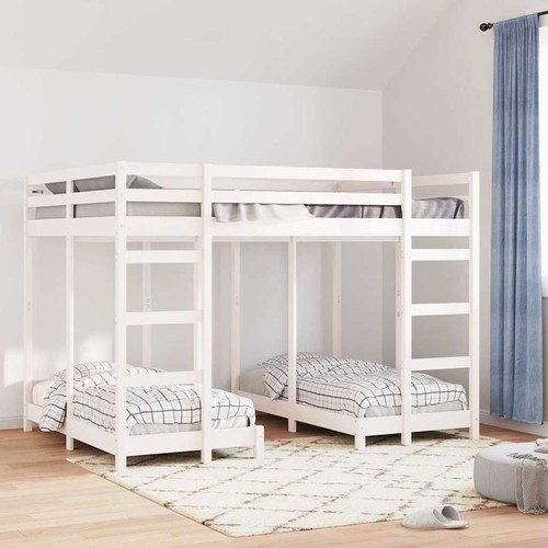 Triple bunk beds - beds, solid
