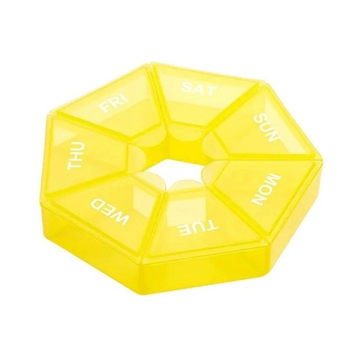 Weekly day pill organizer - day,