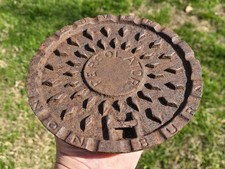 Percolator Old Cast Iron Wood