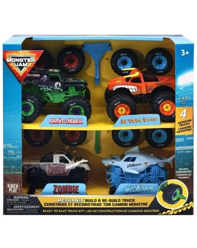 Monster jam mechanix - monster, 4