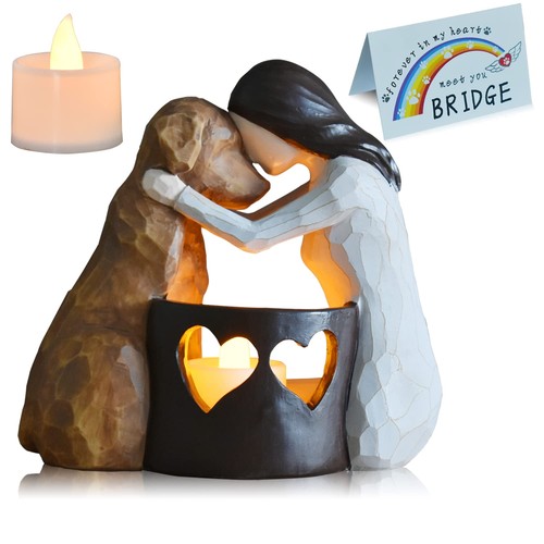 Dog memorial gifts candle - dog,