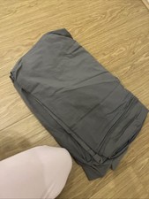 Comfy Nights 100% Egyptian Cotton Fitted Bed Sheet Super king Grey