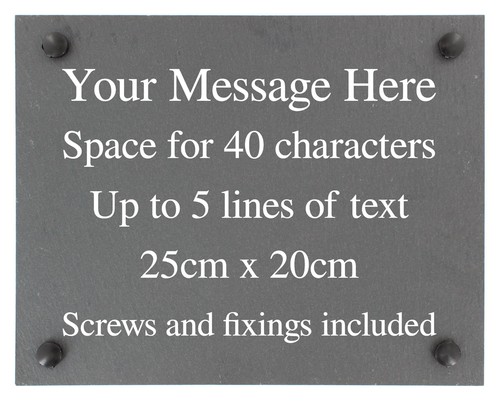 Personalised engraved large - engraved,