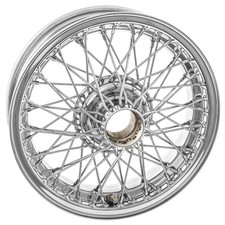 Wire Wheel 15 x 4.5" Chrome 60