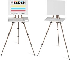 Watercolour Plein Air Easel: Adjustable Travel Easel Stand for Outdoor Painting