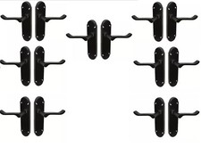 Matt Black door handles pack