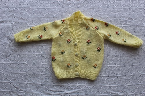 Hand knitted baby clothes - hand,