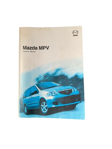 Mazda mpv owners manual - mazda,