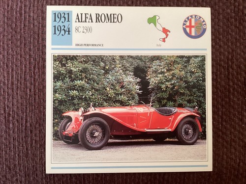 Alfa romeo 2300 1931 34 - 8c,