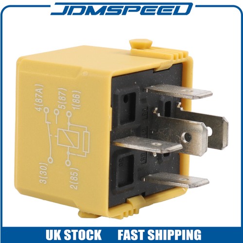 Pin 12v yellow relay - 5-pin,