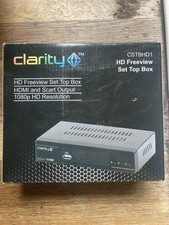 Clarity Freeview Box Set-Top