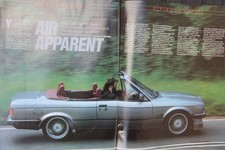 Original 1987 Motor extracted mag road test: ALPINA C2 CABRIO, (BMW 325i) - E30