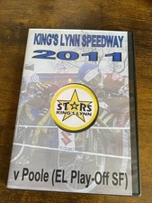 2011 KINGS LYNN v POOLE ELITE LEAGUE PLAY-OFF SEMI-FINAL SPEEDWAY DVD