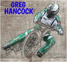 GREG HANCOCK--SPEEDWAY GRAND PRIX--STICKY BACK STICKER
