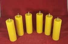  6 x 100% Pure Beeswax SOLID