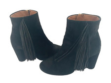 Topshop Black Suede all