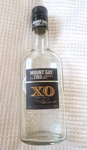 Mount gay barbados rum bottle - mount,