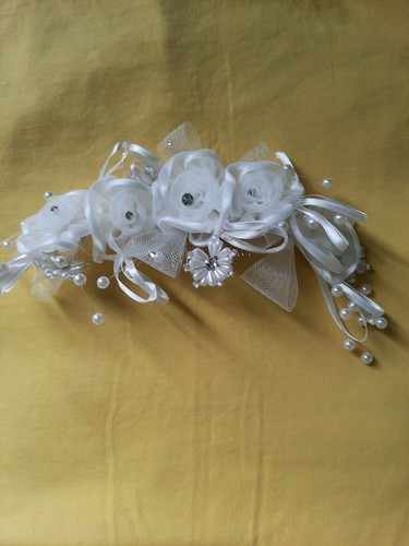 Bridesmaid head dress with - bridesmaid,