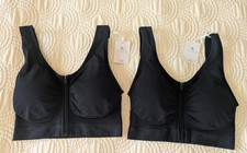 TU Ladies Black Padded Zip