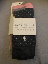 Bnwt jack wills grey and - grey, pink