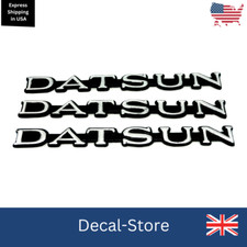 Datsun 260C Both Fender & Rear Badge Emblems