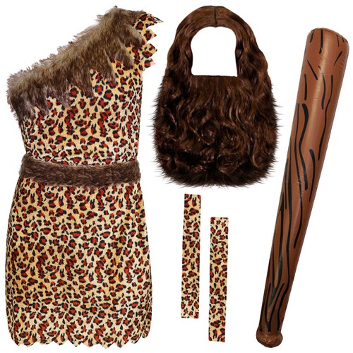 Caveman costume with brown - caveman,