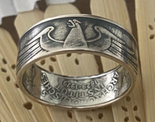 German Coin Ring - Silver