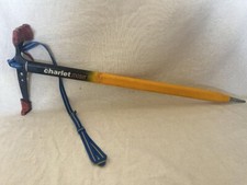 Vintage Charlet Moser Ice Axe Hammer 70cm 27.5 in Made in France With Cover