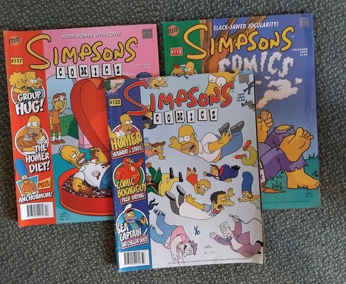 Simpsons comics 113 117 - simpsons,
